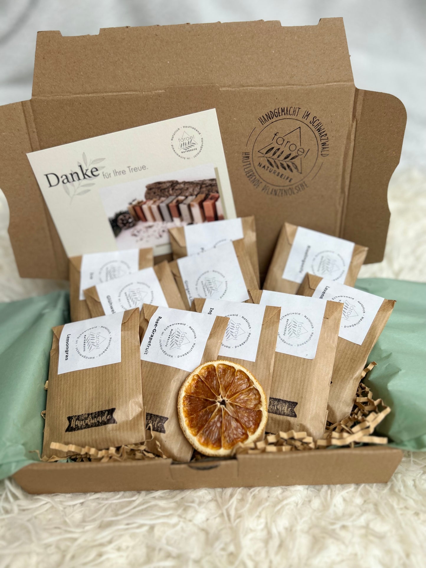 Geschenkbox 'Lieblingsseifen Weihnachten'