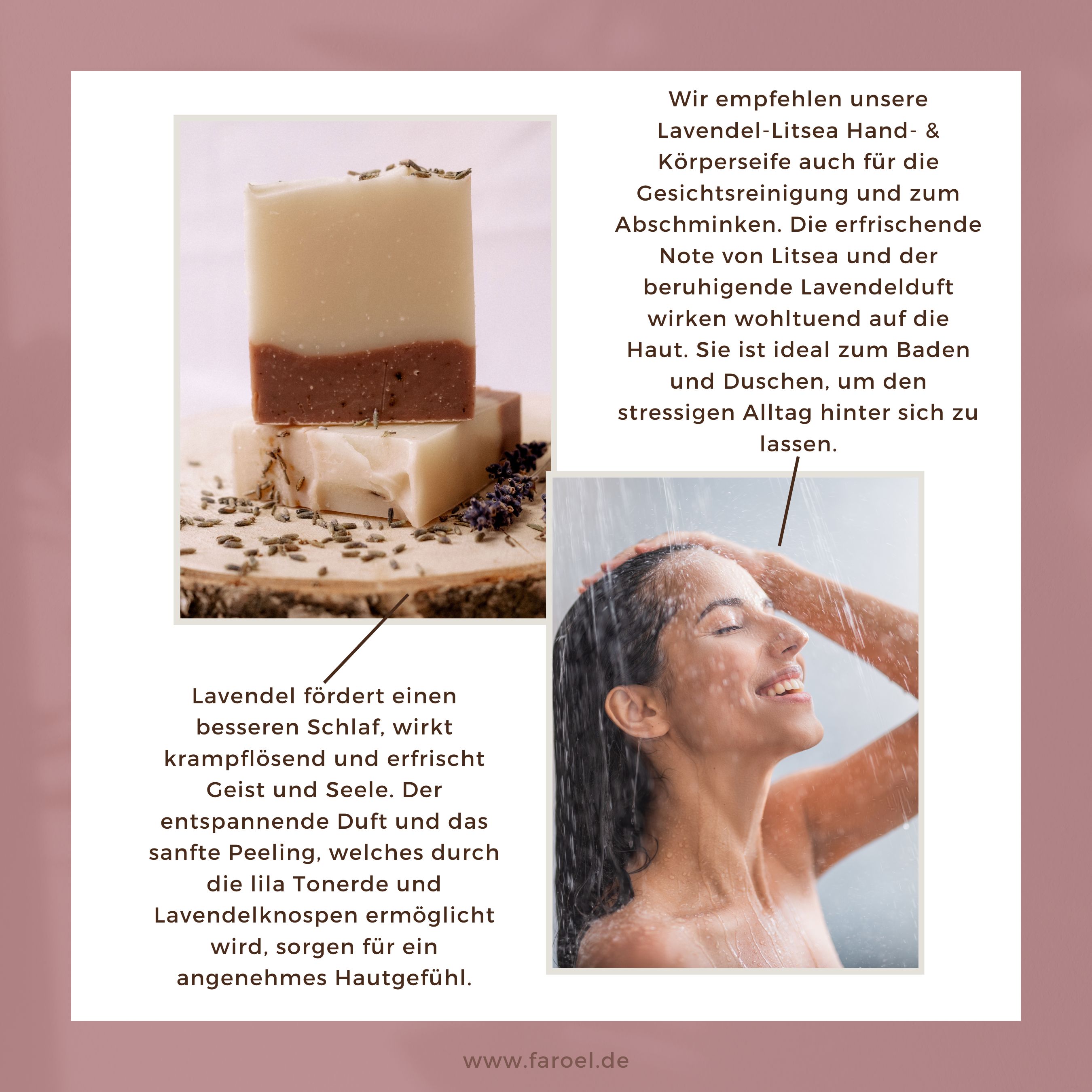 Seife Lavendel-Litsea