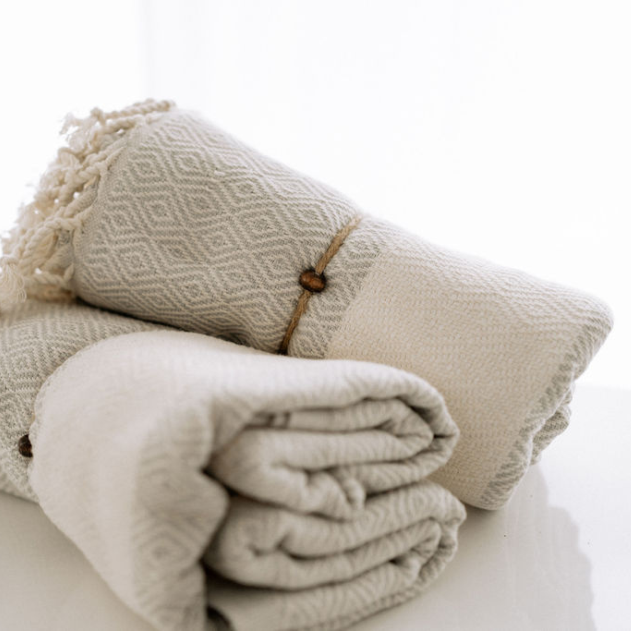 Wellness-Sauna Baumwolltuch